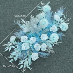 A077 A7452 A7608 Hang Flower Row Wedding Floor Table Floral Prop