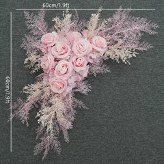 A077 A7452 A7608 Hang Flower Row Wedding Floor Table Floral Prop
