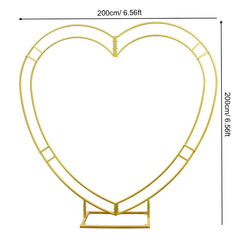 Luxury Heart-Shaped Shelf Floral Arrangement Wedding Arch Decor A7591 A6625 A7448 A7449 A8046