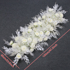 A077 A7452 A7608 Hang Flower Row Wedding Floor Table Floral Prop
