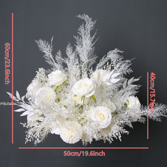 A077 A7452 A7608 Hang Flower Row Wedding Floor Table Floral Prop
