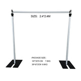 3D Pink & White Silk Flower Wall Backdrop: 8x8ft Wedding Decoration