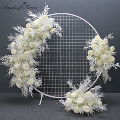 A077 A7452 A7608 Hang Flower Row Wedding Floor Table Floral Prop