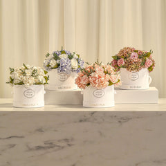Small Round Roses & Hydrangeas