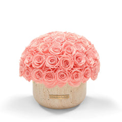 Terre Travertine Vase