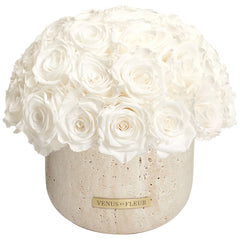 Terre Travertine Vase